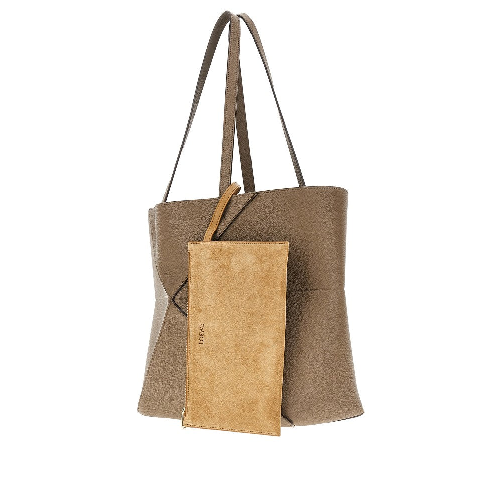 Medium Horizontal Puzzle Fold tote bag