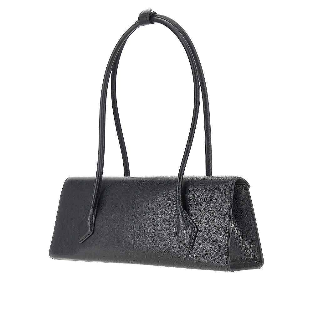 Borsa 'Le Teckel Flap' media in pelle