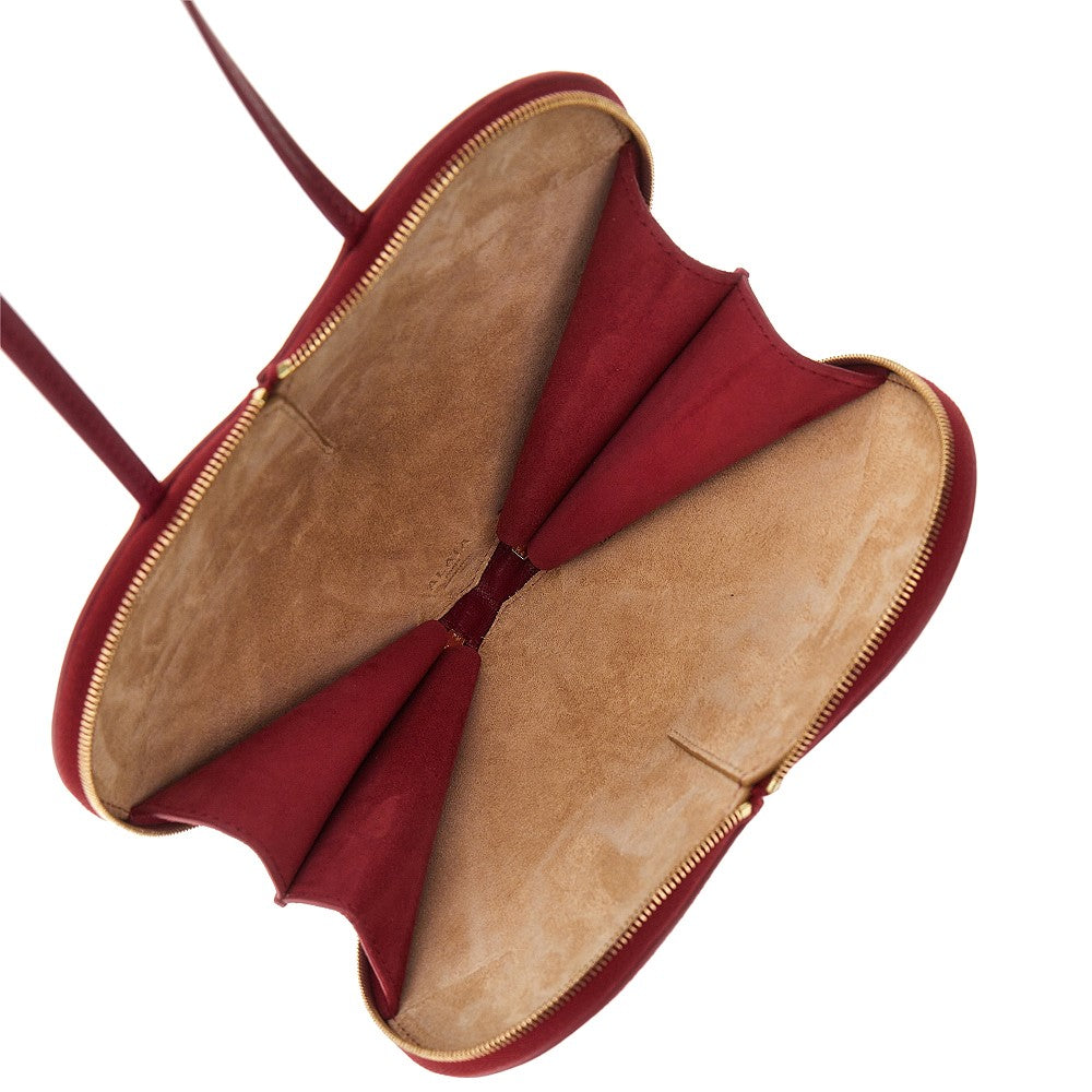 Borsa 'Le Coeur' in pelle scamosciata