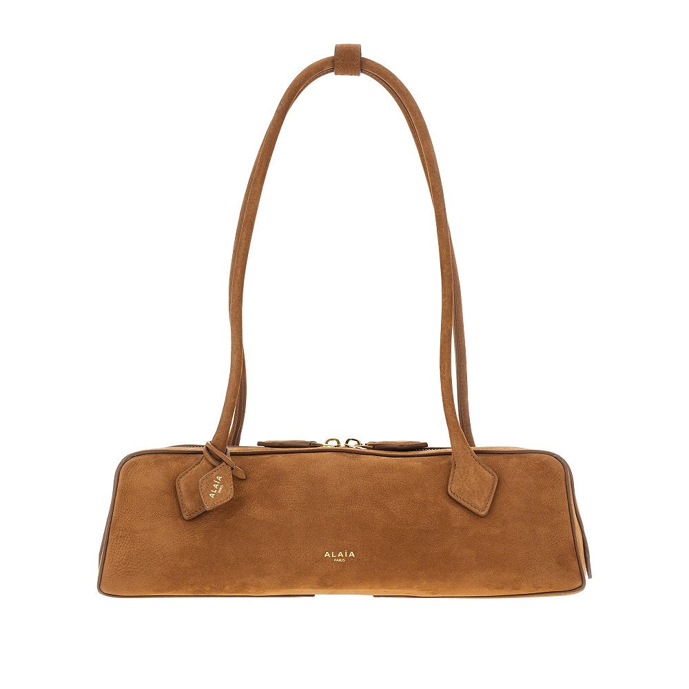 Nubuck leather medium 'Le Teckel' bag