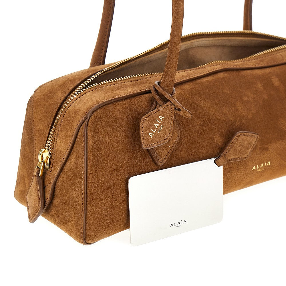 Nubuck leather medium 'Le Teckel' bag