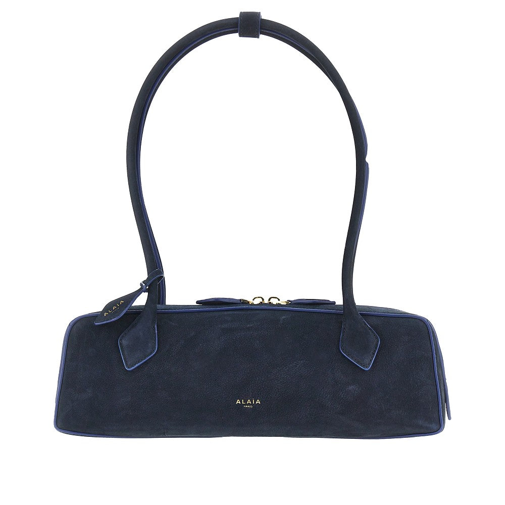 Borsa 'Le Teckel' media in pelle nabuk