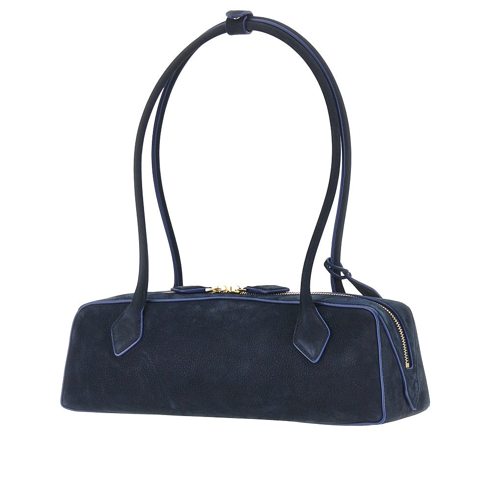 Borsa 'Le Teckel' media in pelle nabuk