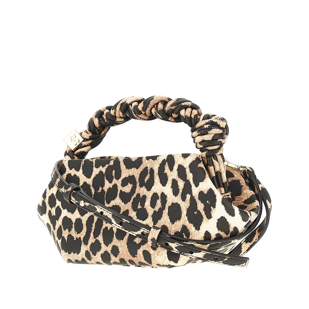 Borsa 'Mini Bou' in finta pelle leopardata