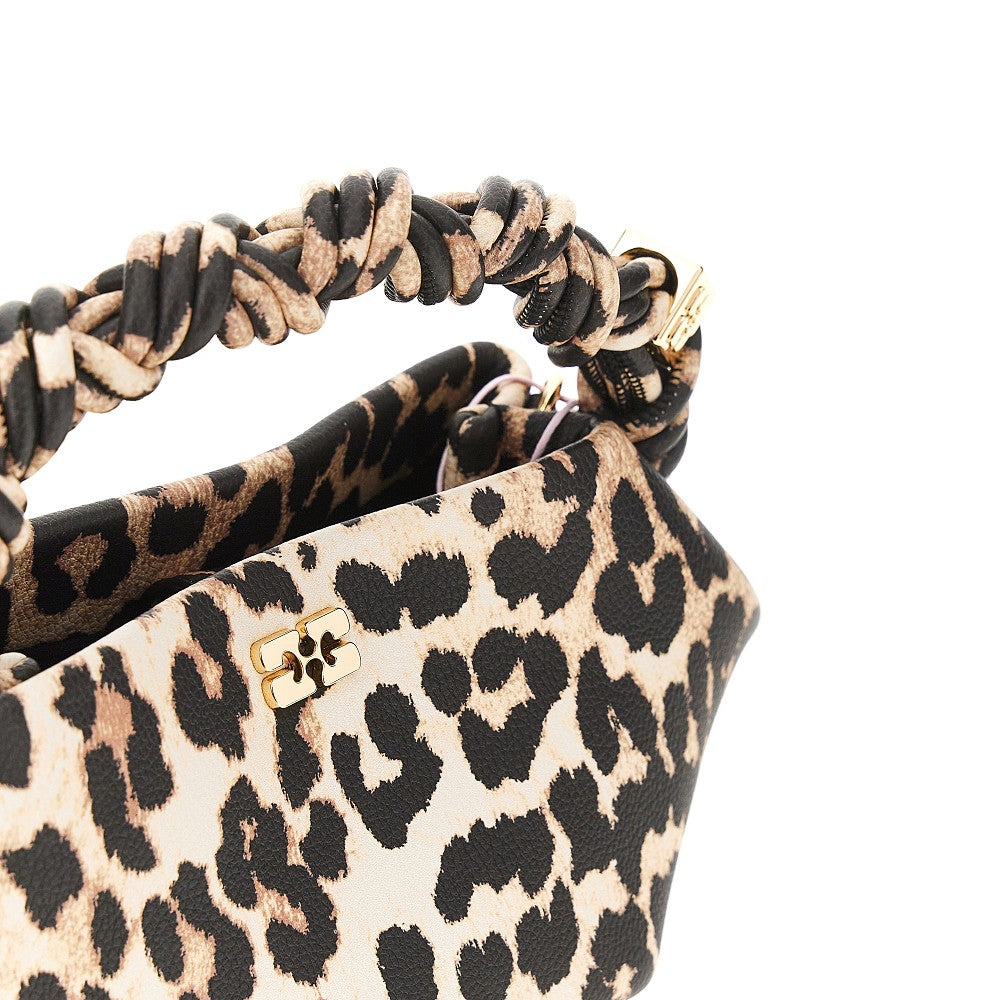 Borsa 'Mini Bou' in finta pelle leopardata