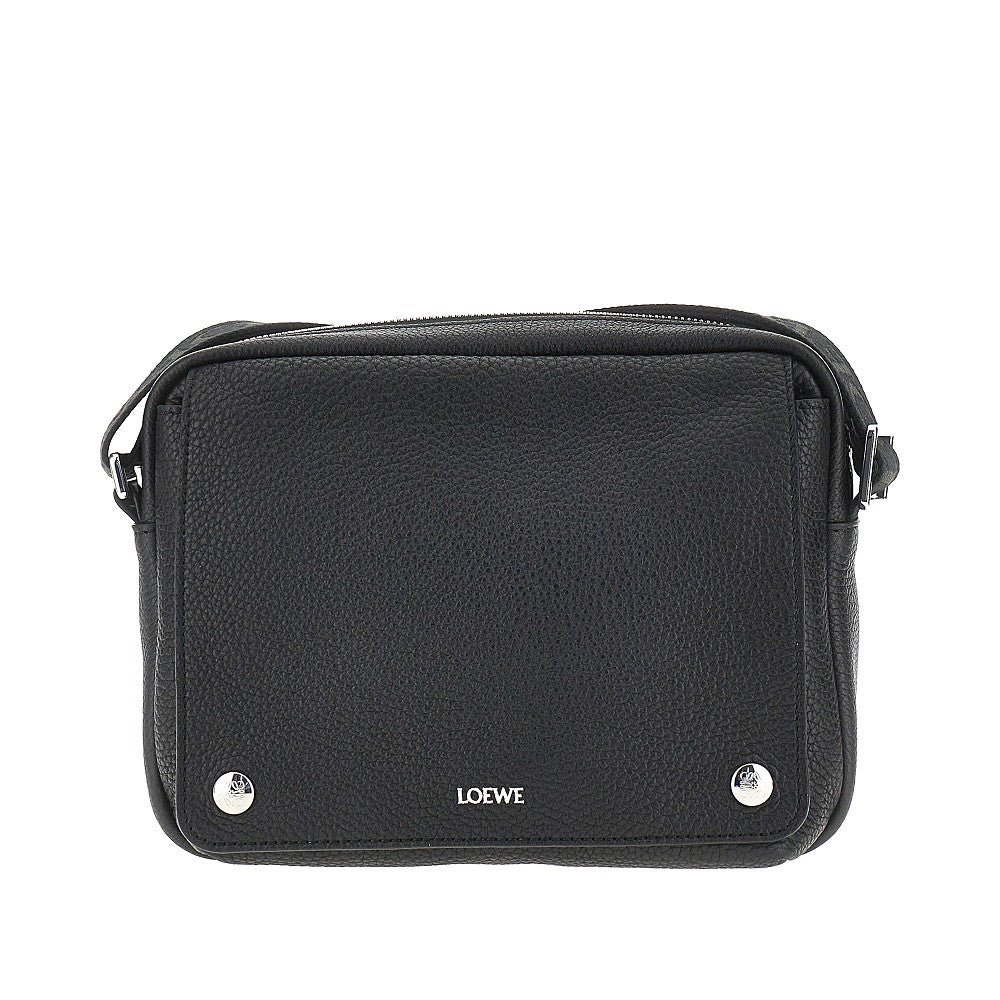 Borsa 'Messenger Pebble' media in pelle