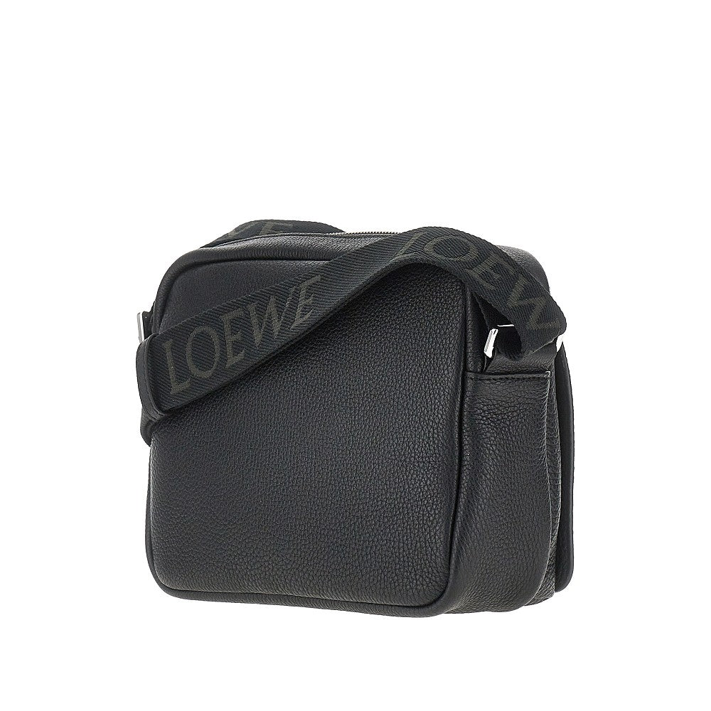 Borsa 'Messenger Pebble' media in pelle