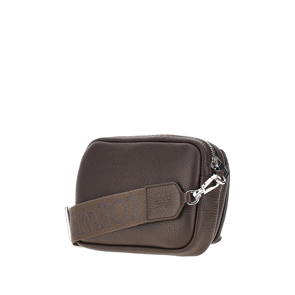 Leather small 'Messenger Pebble' bag