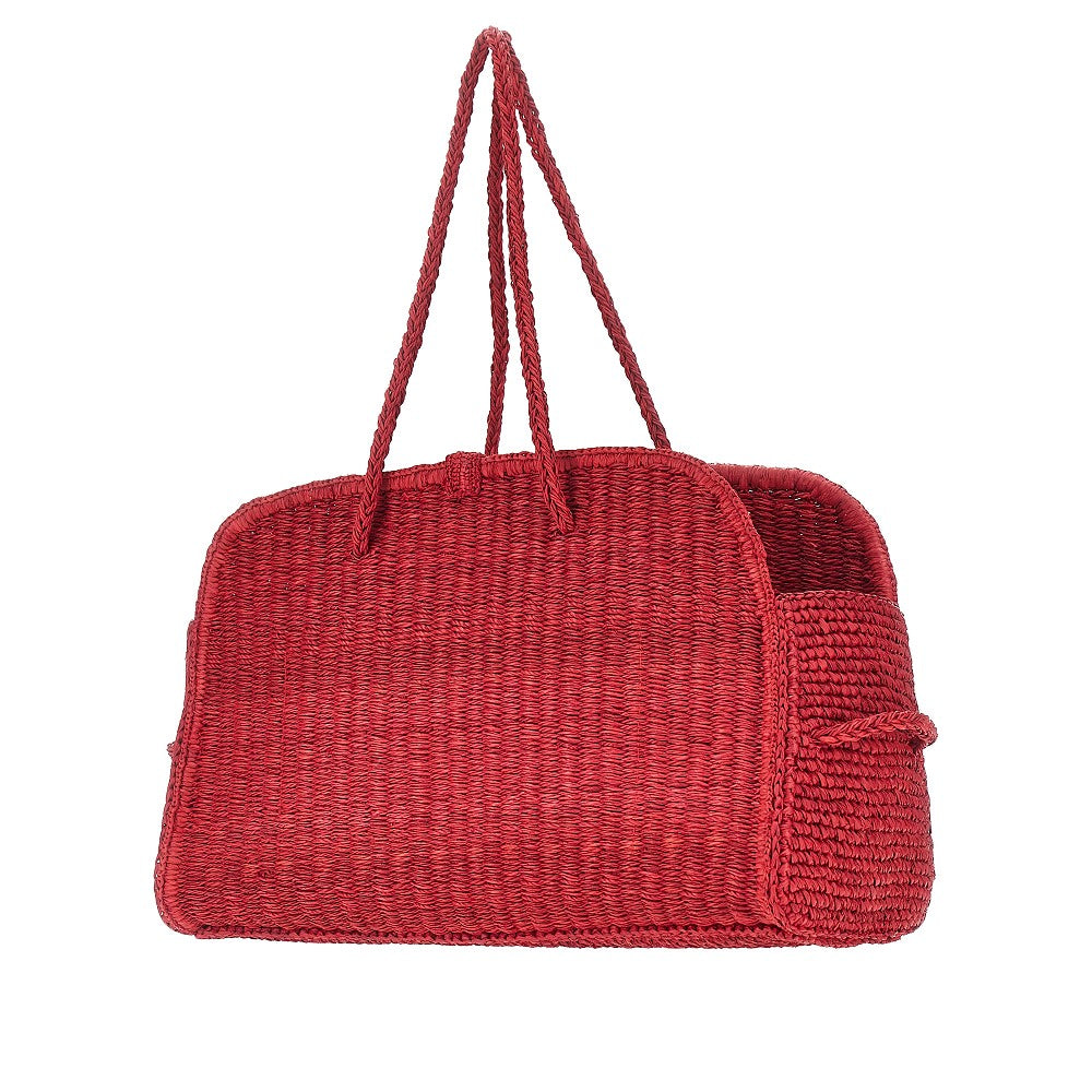 'Turismo' raffia bag