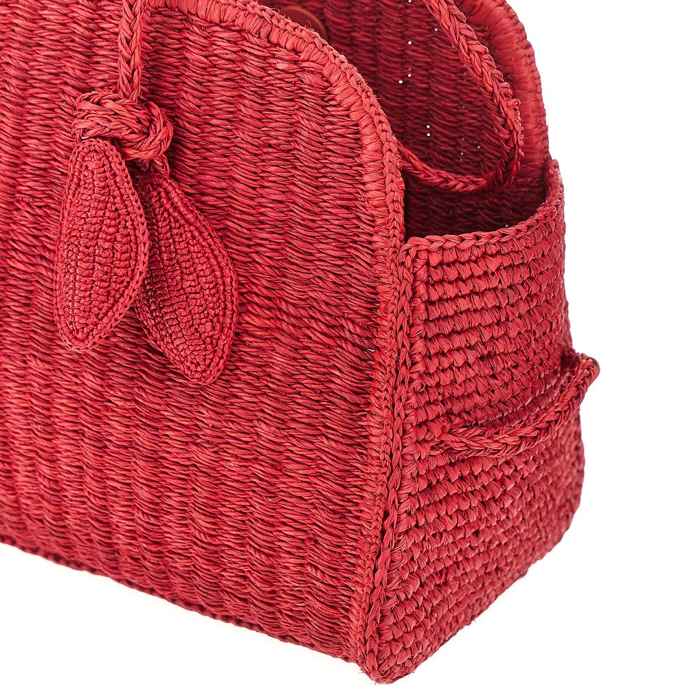 'Turismo' raffia bag