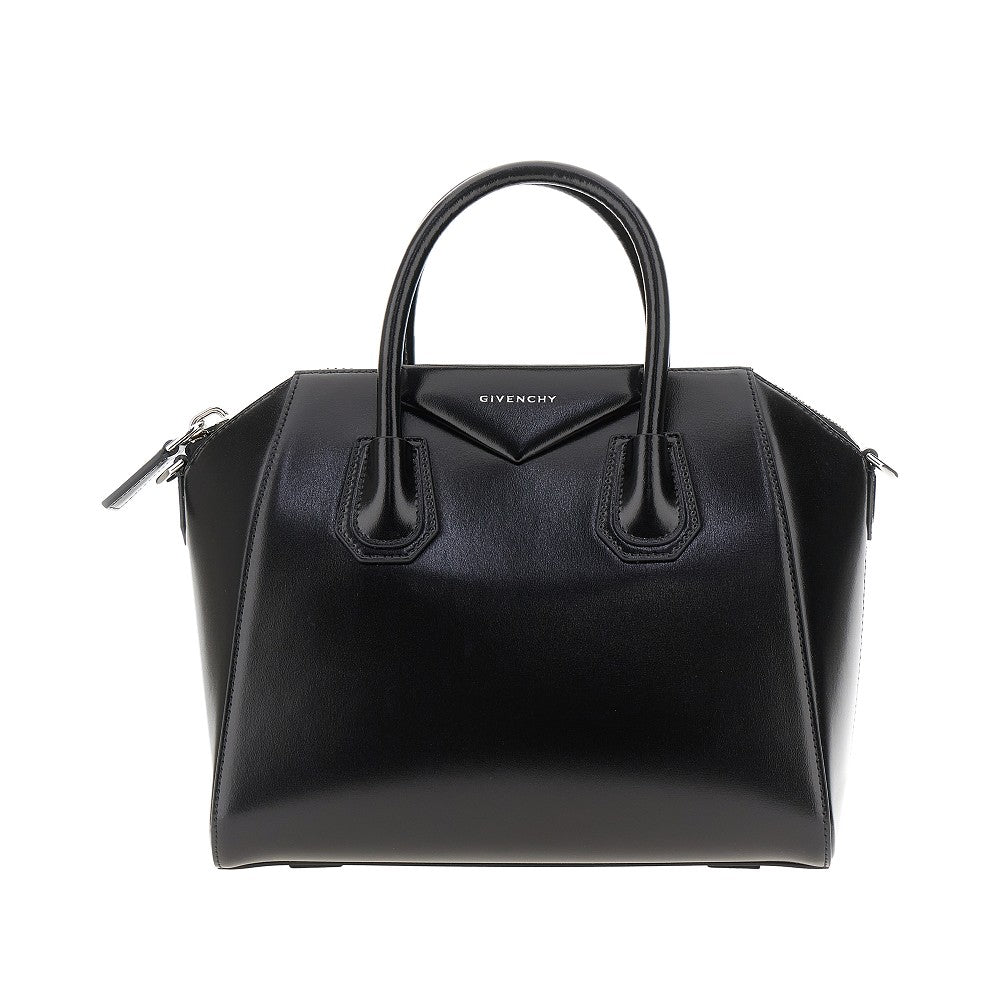 Leather small &#39;Antigona&#39; bag
