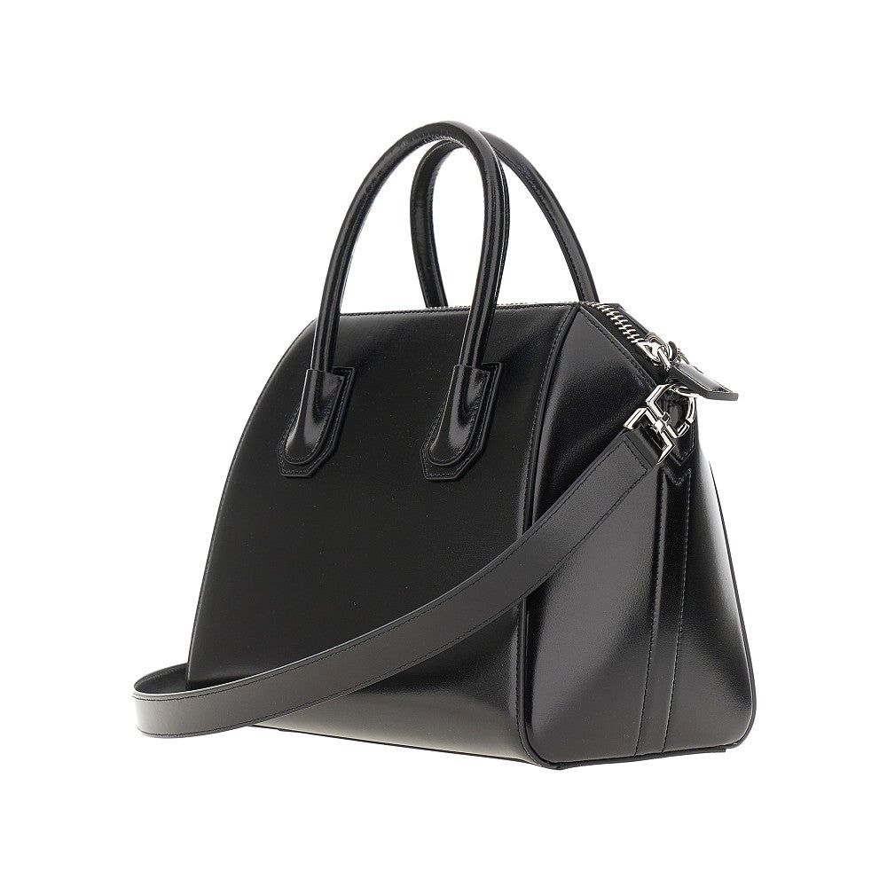 Leather small &#39;Antigona&#39; bag