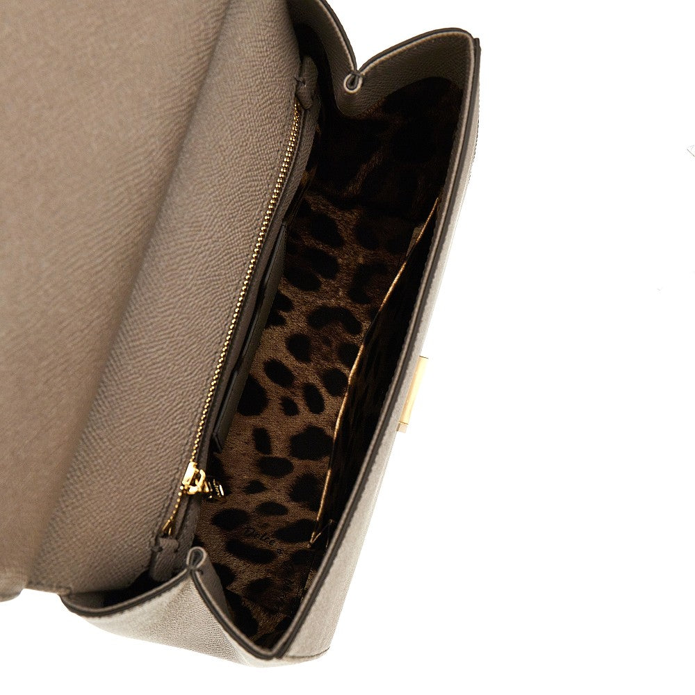 Dauphine leather large 'Sicily' bag