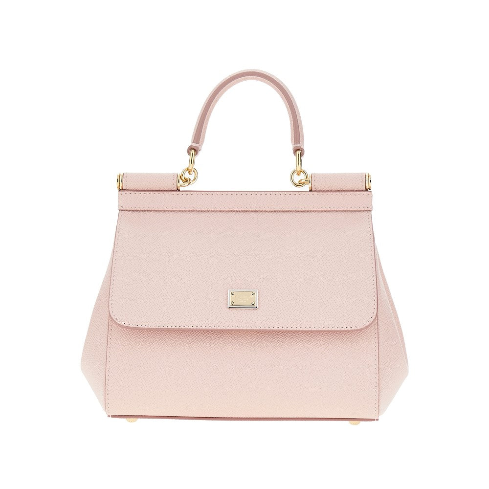 Borsa 'Sicily' piccola in pelle Dauphine