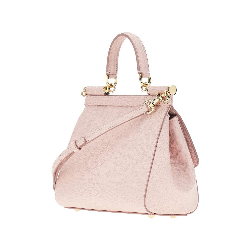 Borsa 'Sicily' piccola in pelle Dauphine