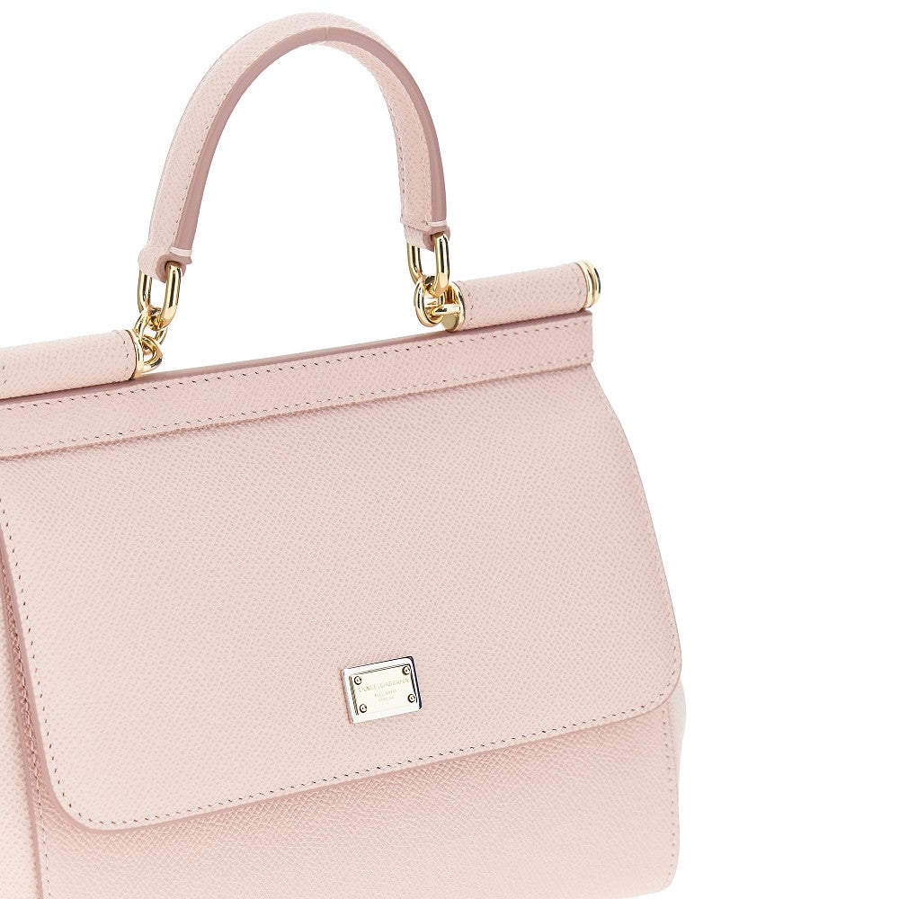 Borsa 'Sicily' piccola in pelle Dauphine