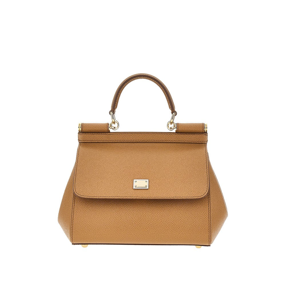 Dauphine leather small 'Sicily' bag