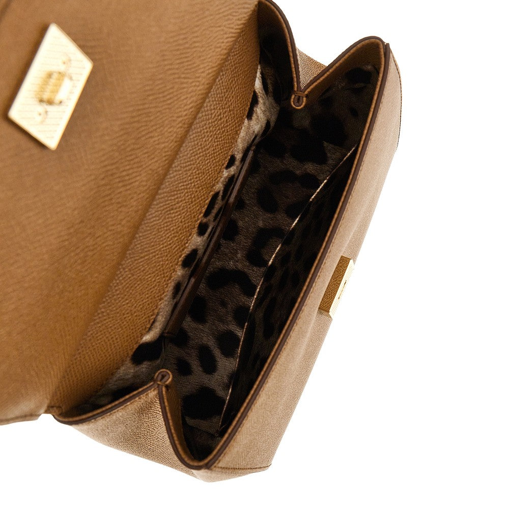 Dauphine leather small 'Sicily' bag