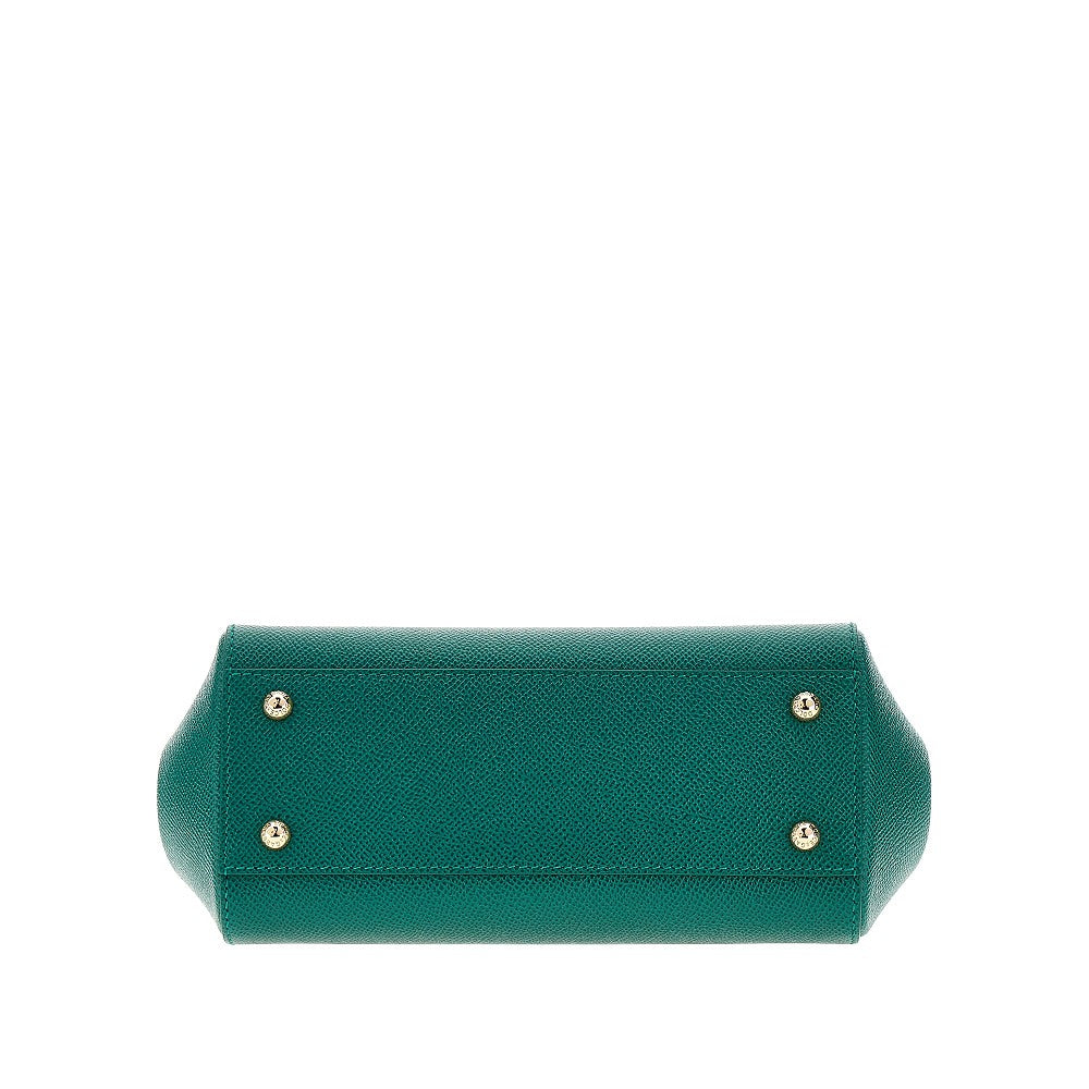 Dauphine leather medium 'Sicily' bag