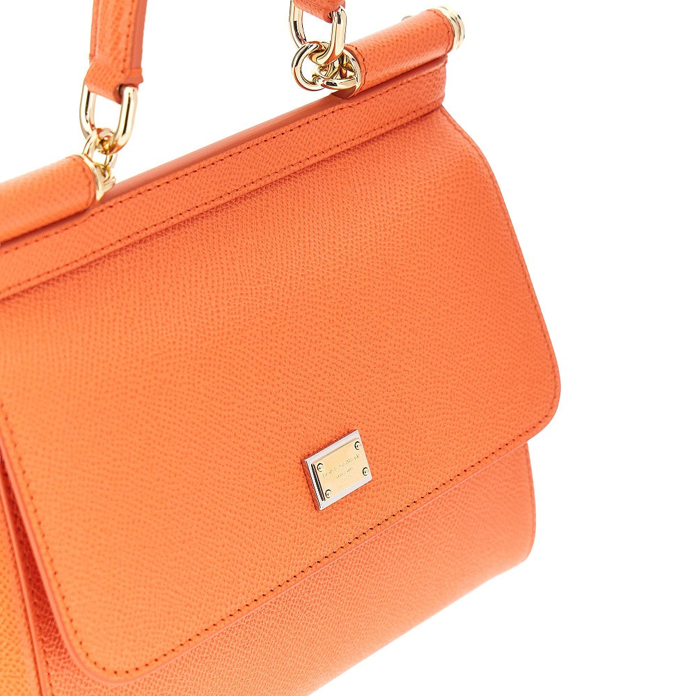 Dauphine leather medium 'Sicily' bag