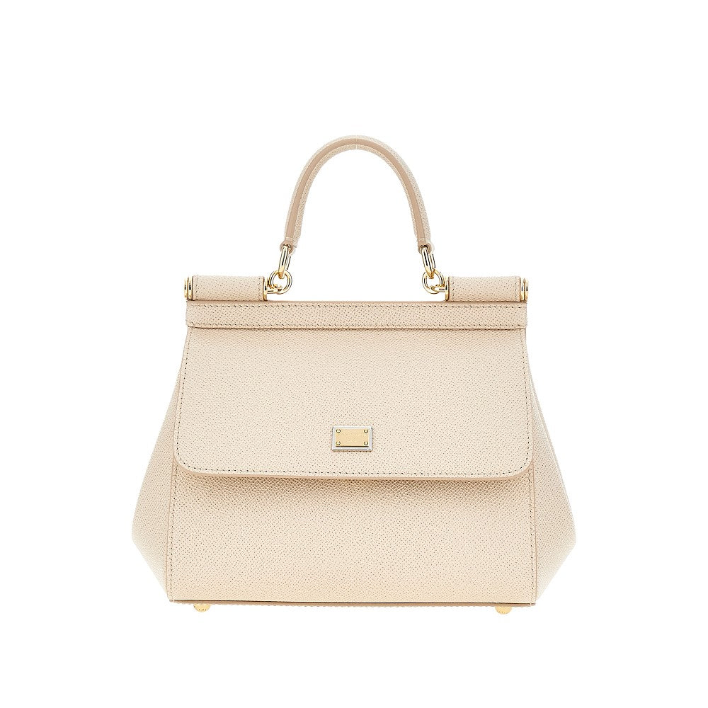 Dauphine leather medium 'Sicily' bag