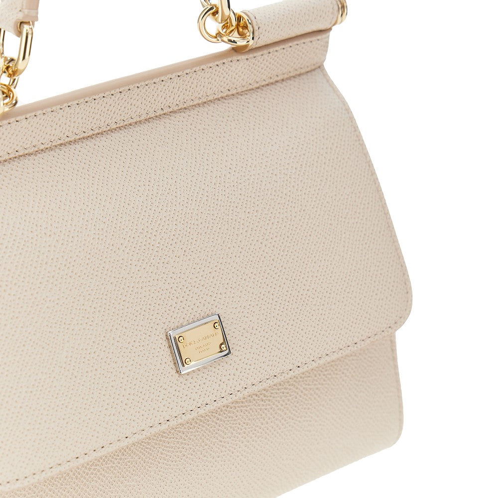 Dauphine leather medium 'Sicily' bag