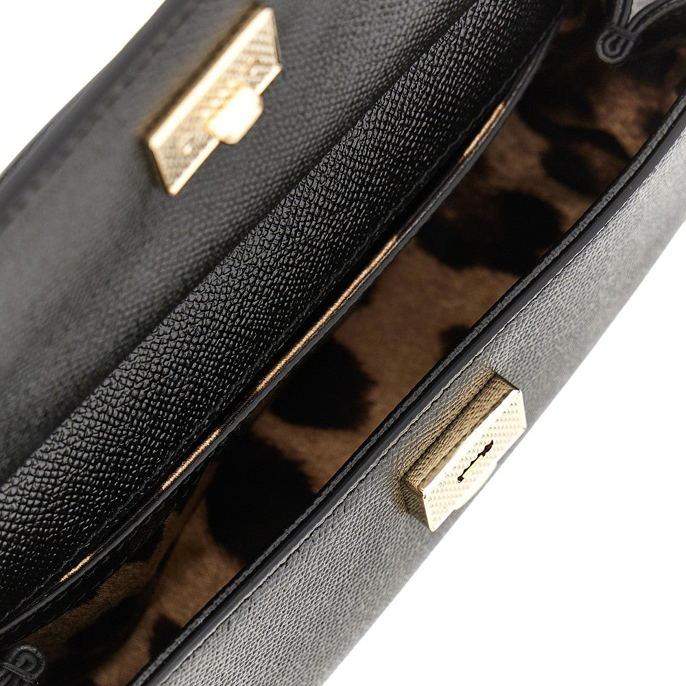 Dauphine leather mini 'Sicily' bag