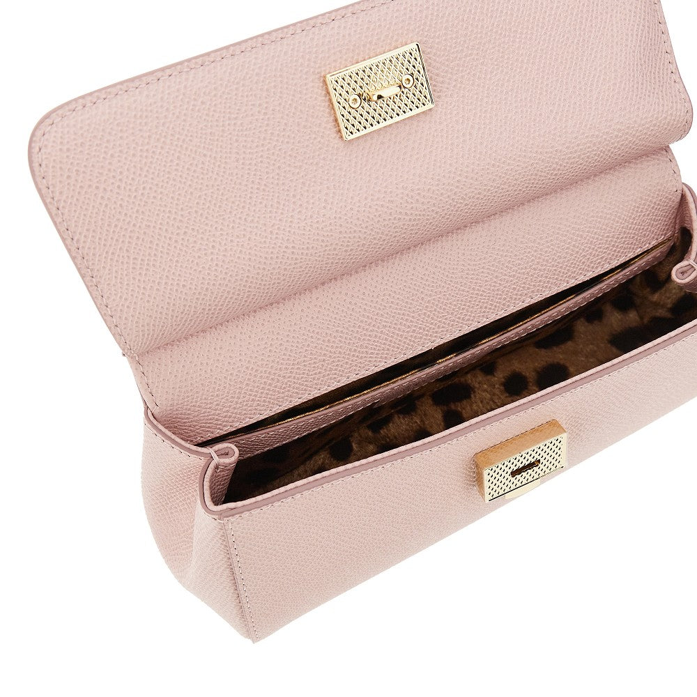 Dauphine leather mini 'Sicily' bag