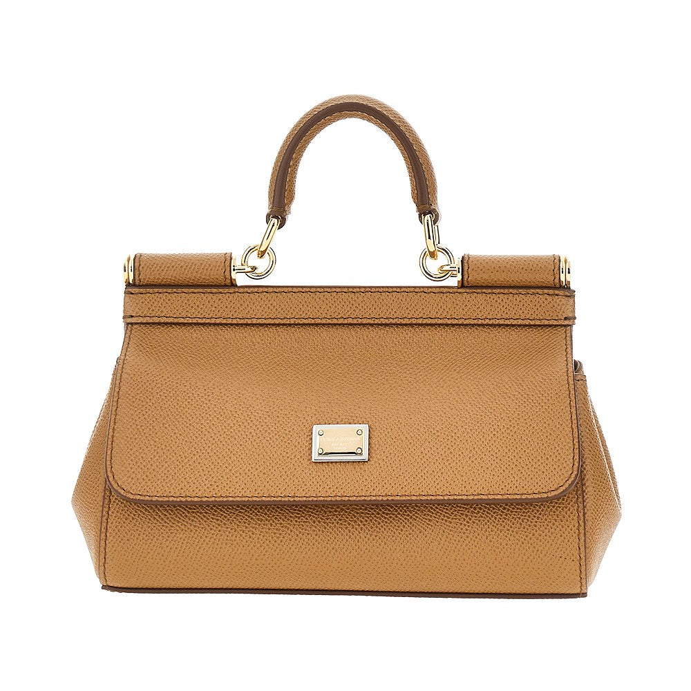 Dauphine leather mini 'Sicily' bag