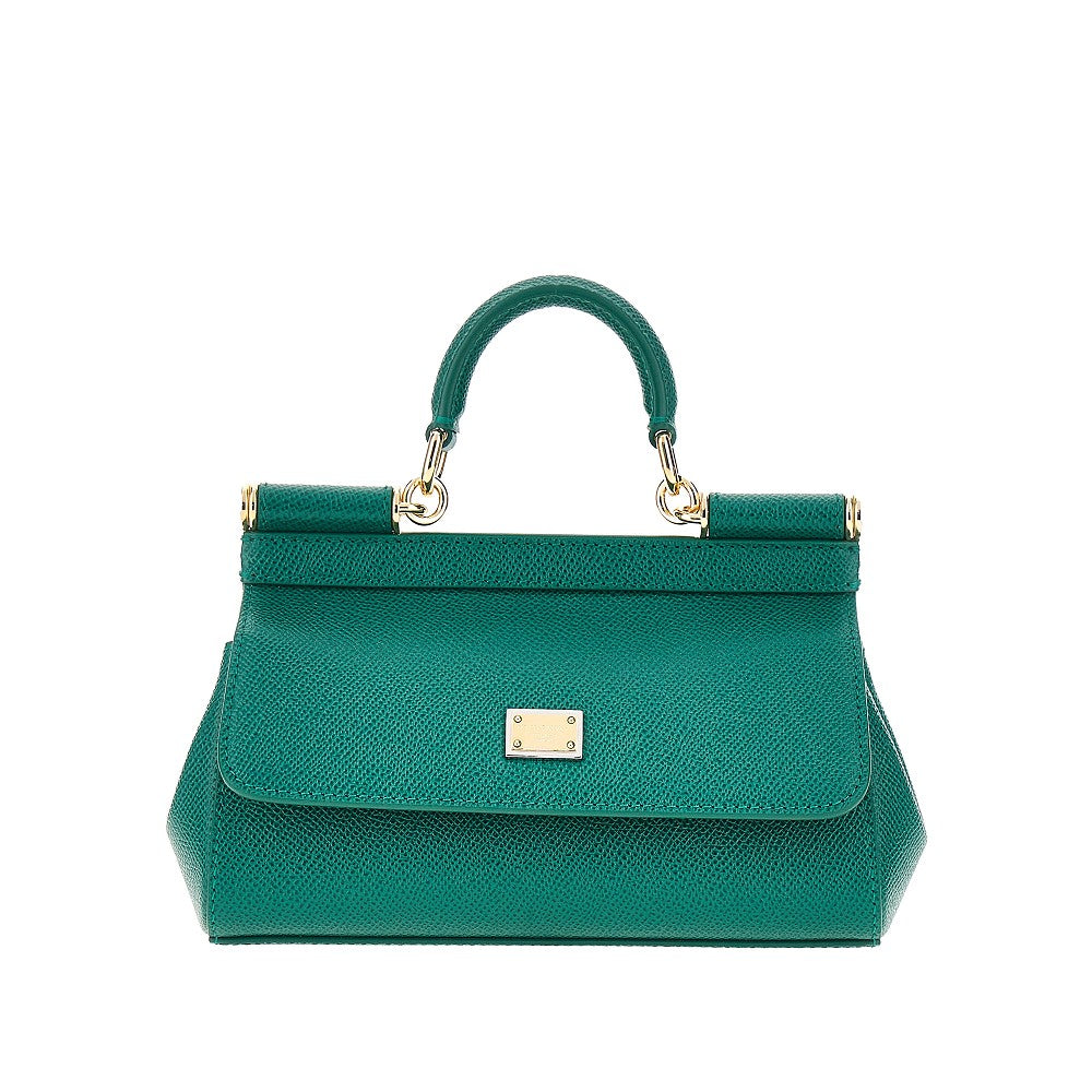 Dauphine leather mini 'Sicily' bag