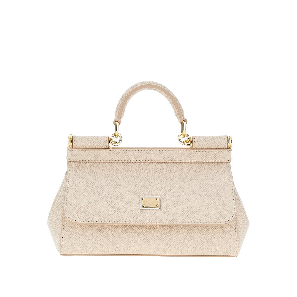 Borsa 'Sicily' piccola in pelle Dauphine