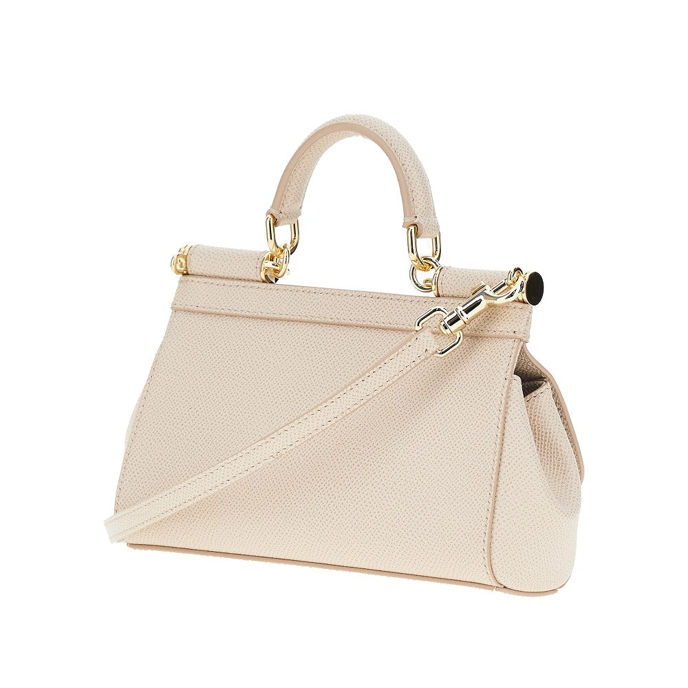 Borsa 'Sicily' piccola in pelle Dauphine