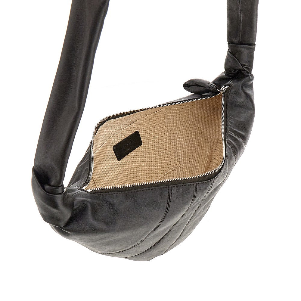 Nappa leather medium 'Croissant' bag