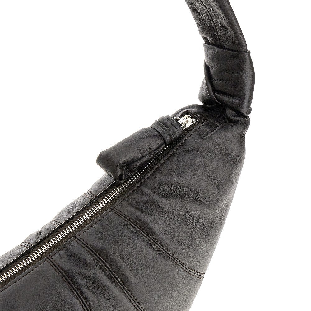 Nappa leather medium 'Croissant' bag