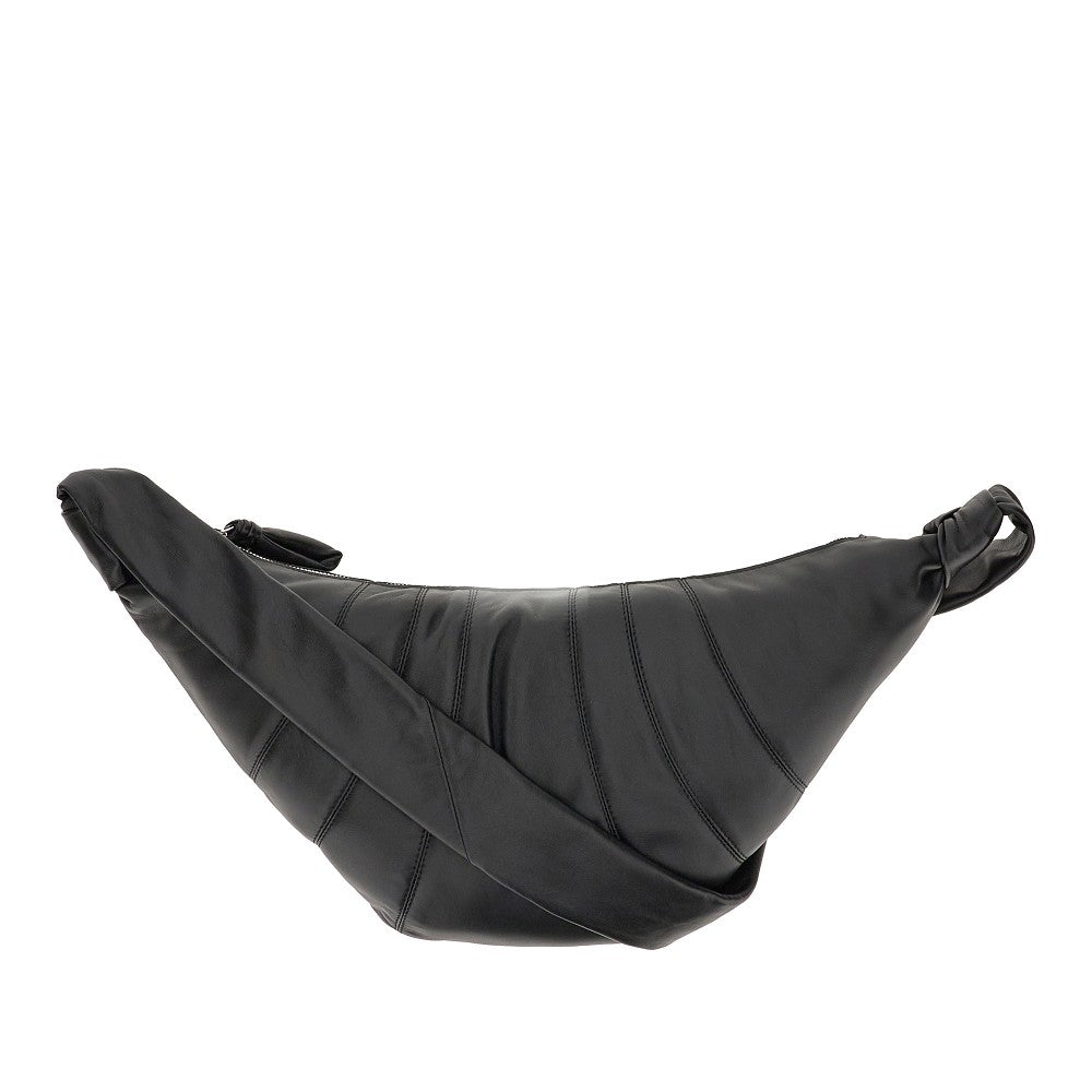 Nappa leather medium 'Croissant' bag