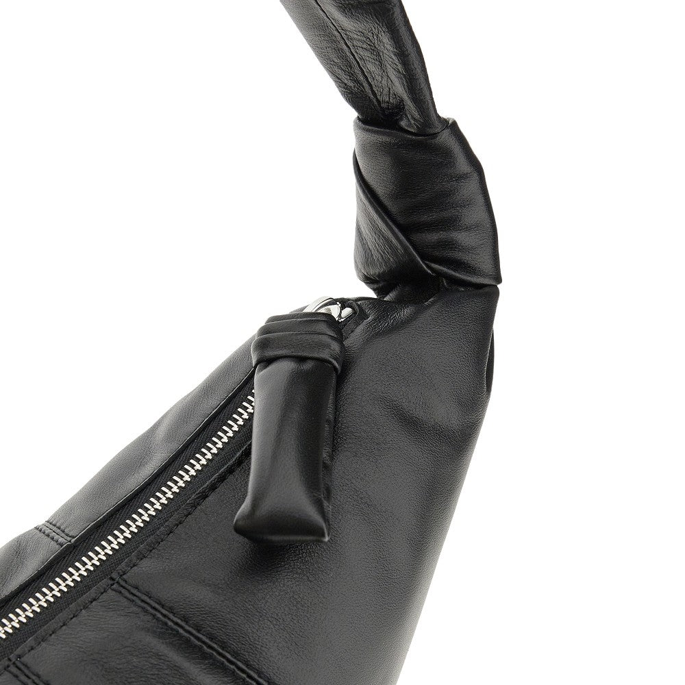 Nappa leather medium 'Croissant' bag