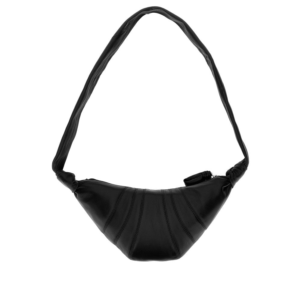 Borsa 'Croissant' piccola in nappa