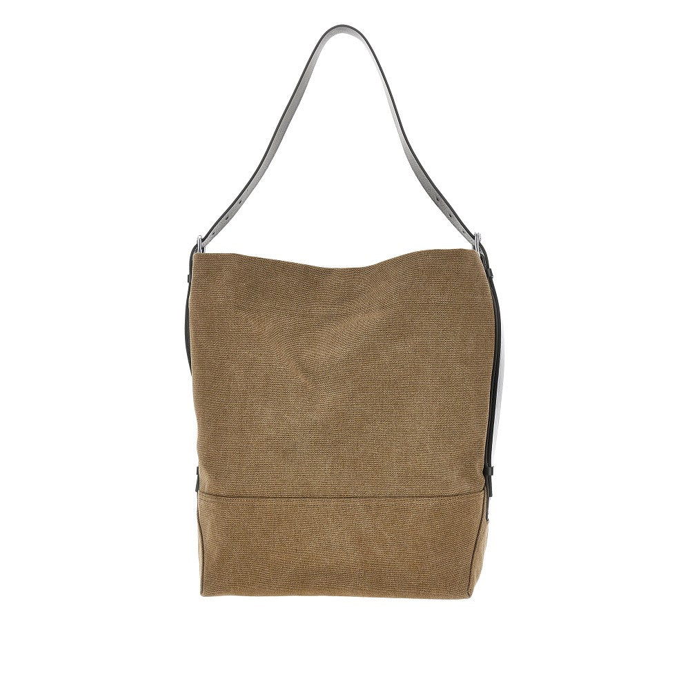 Borsa hobo 'Belted' in tela