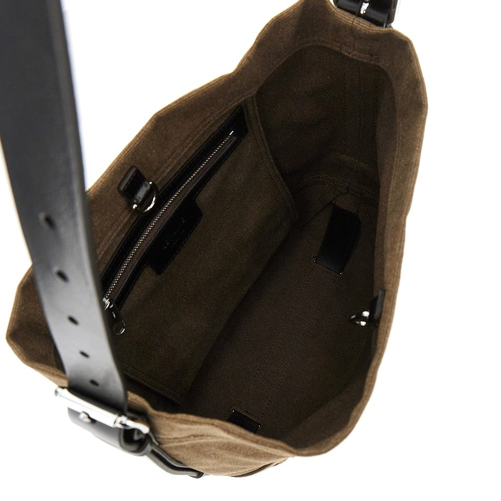 Small 'Belted' canvas tote bag
