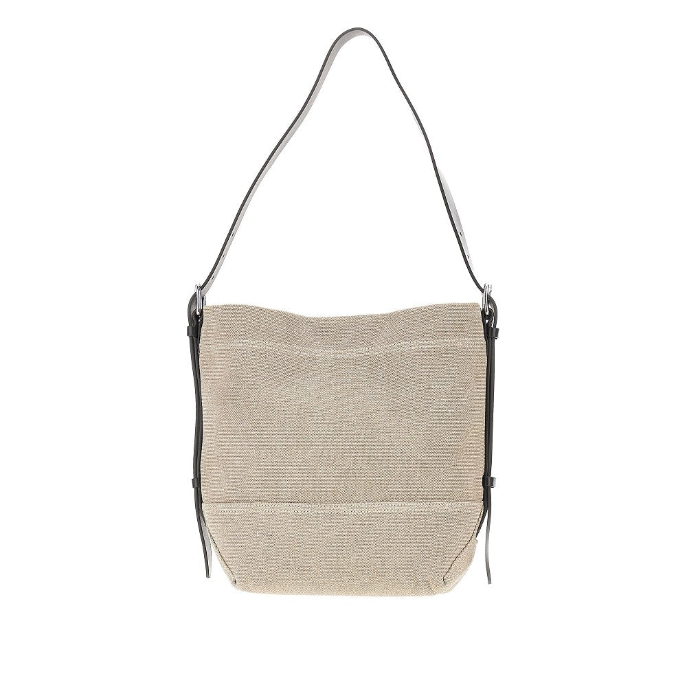 Small 'Belted' canvas tote bag