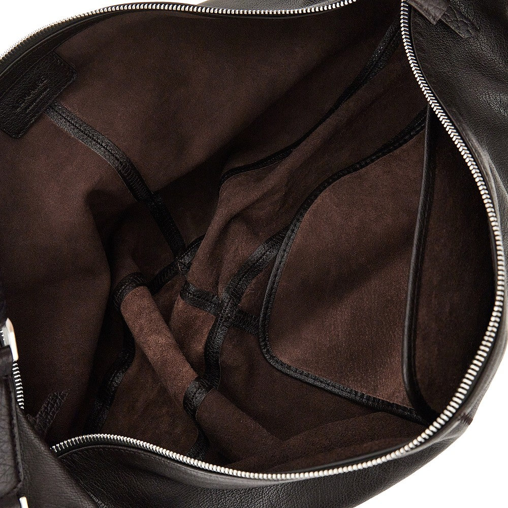 'Quiver Clip' grained leather bag