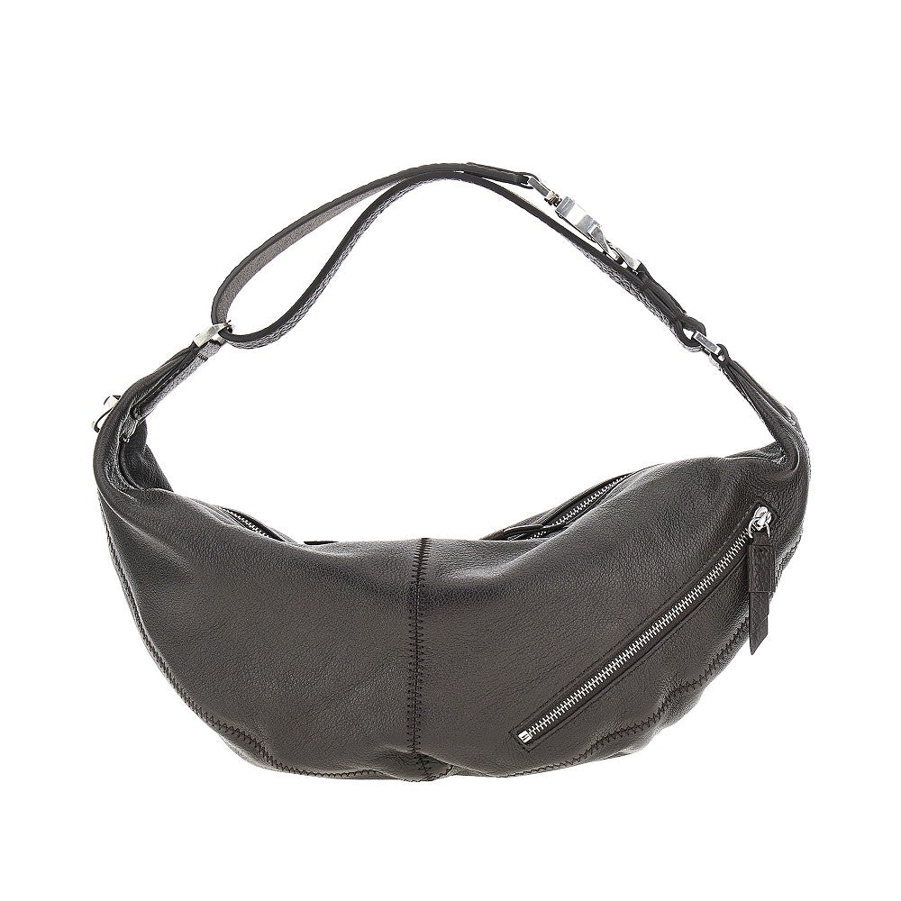 Leather mini 'Quiver Clip' bag