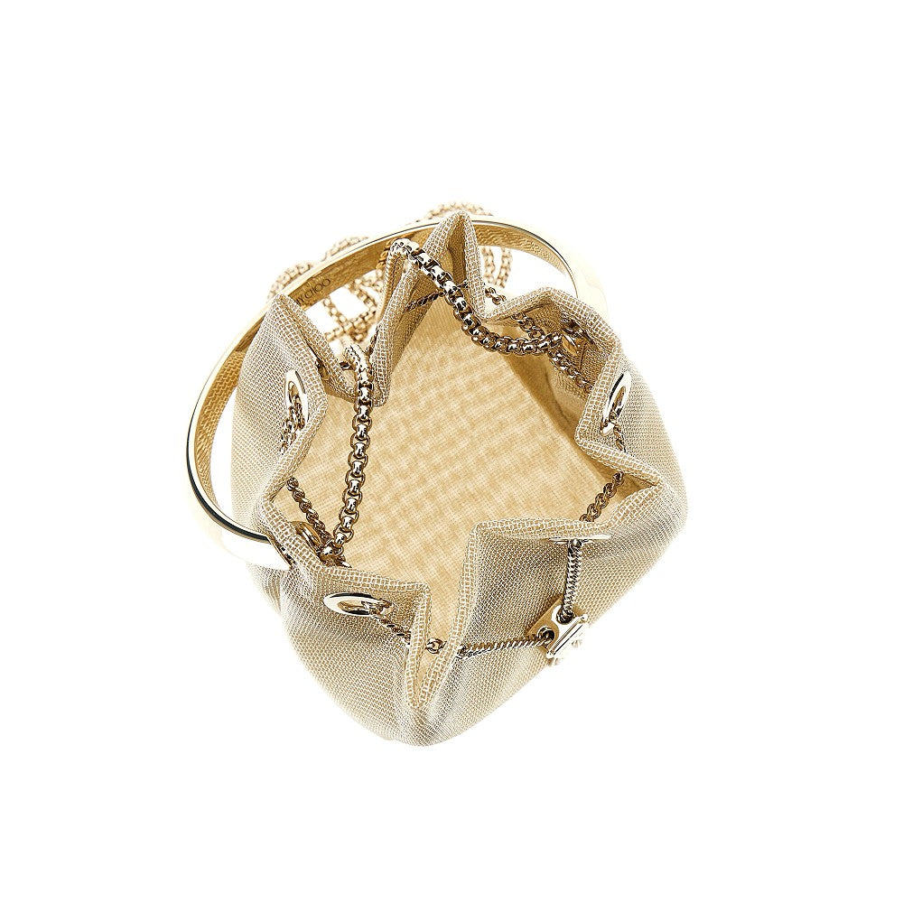 'Bon Bon' metallic mesh bag