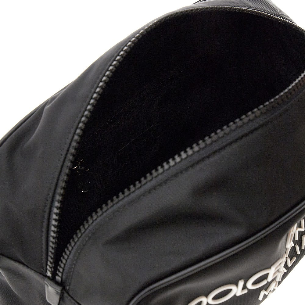 Beauty case in nylon con logo