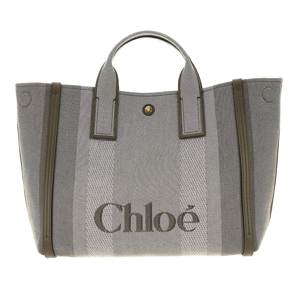 Canvas medium 'Chloé Carry' tote bag