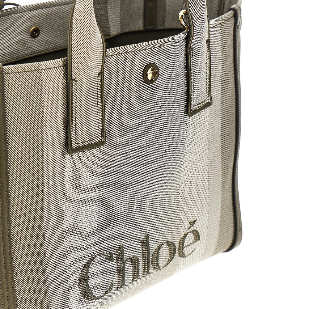 Canvas medium 'Chloé Carry' tote bag