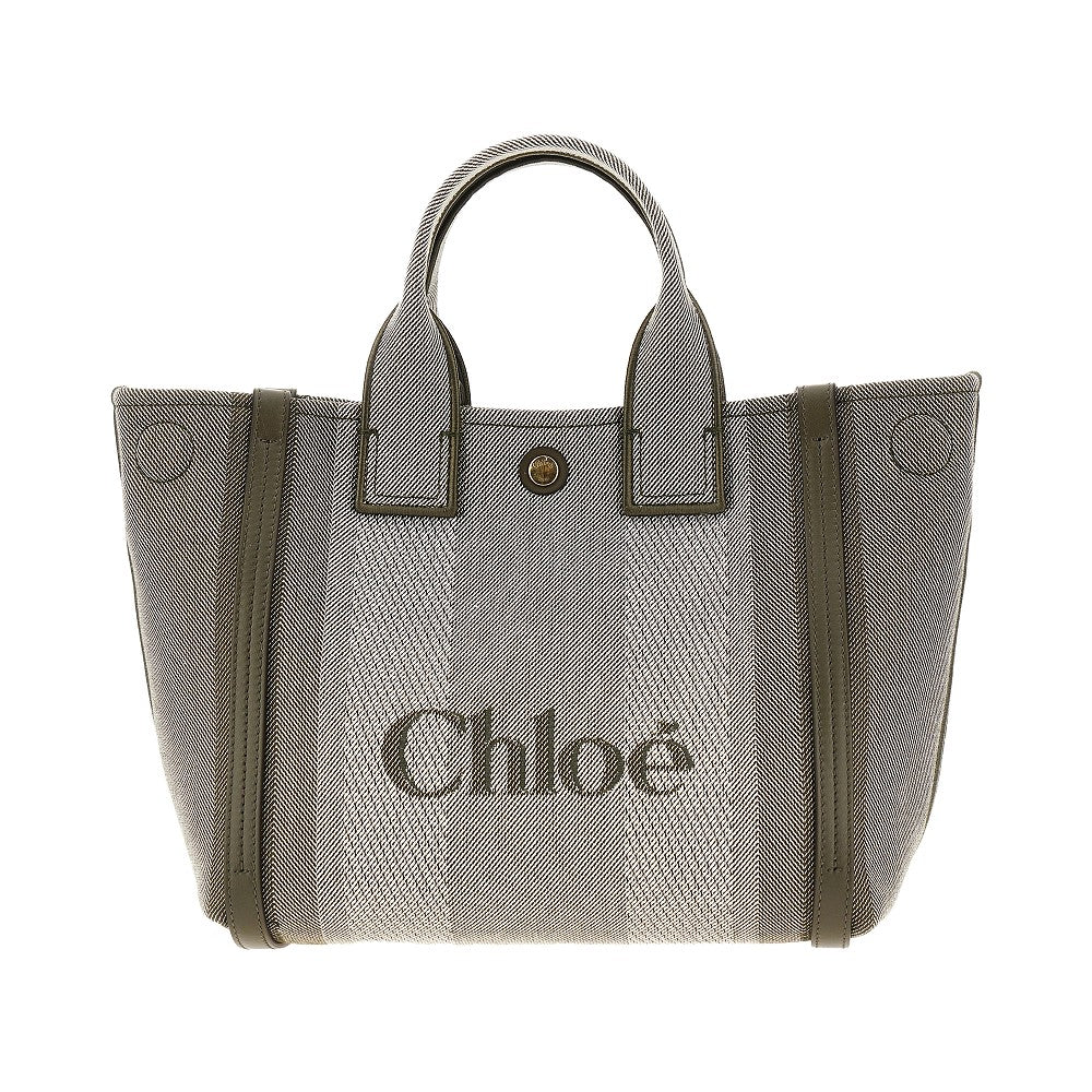 Canvas small 'Chloé Carry' tote bag