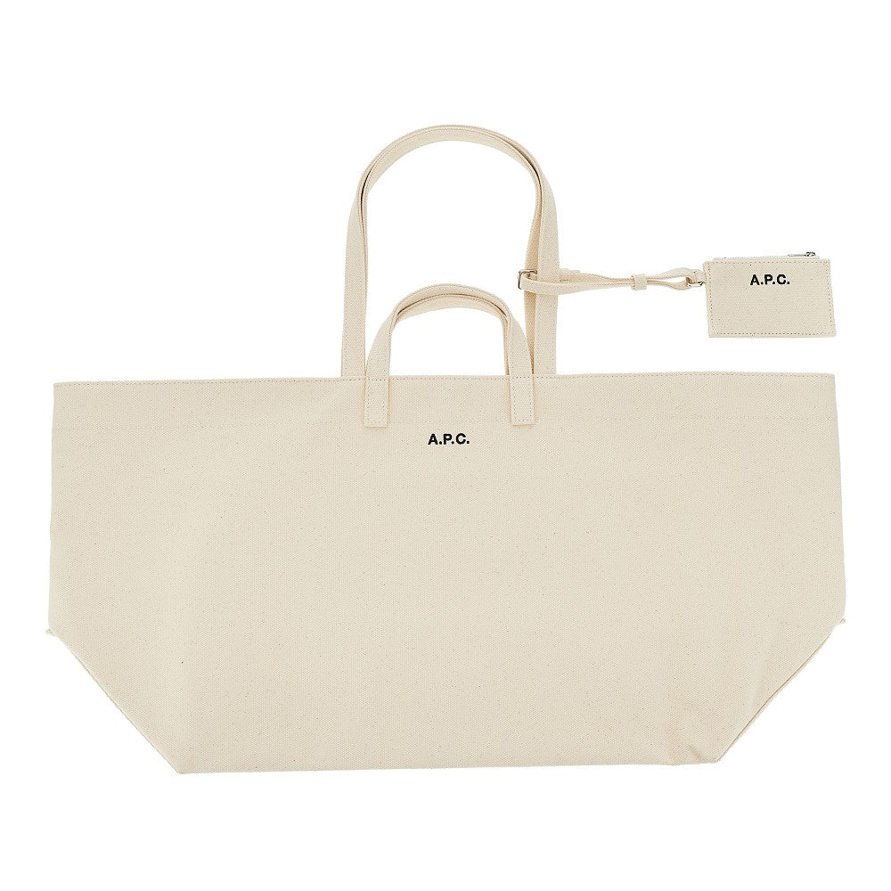 'Le Drummer' canvas tote bag
