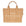 Leather medium tote bag