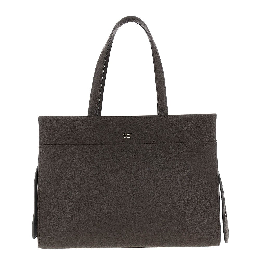 'Crosby' grained leather bag